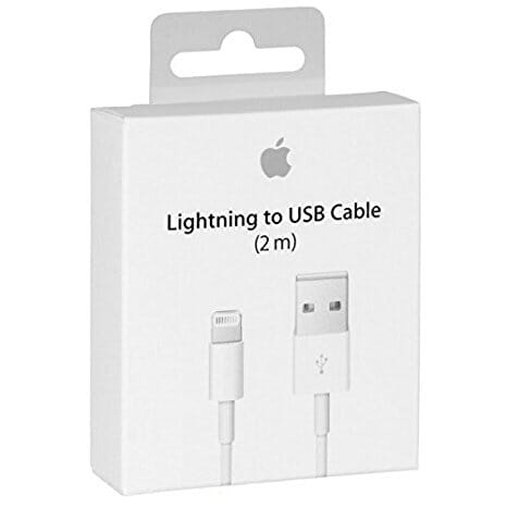 Apple Lightning a USB 2.0 A Cable 2 metros - Blanco
