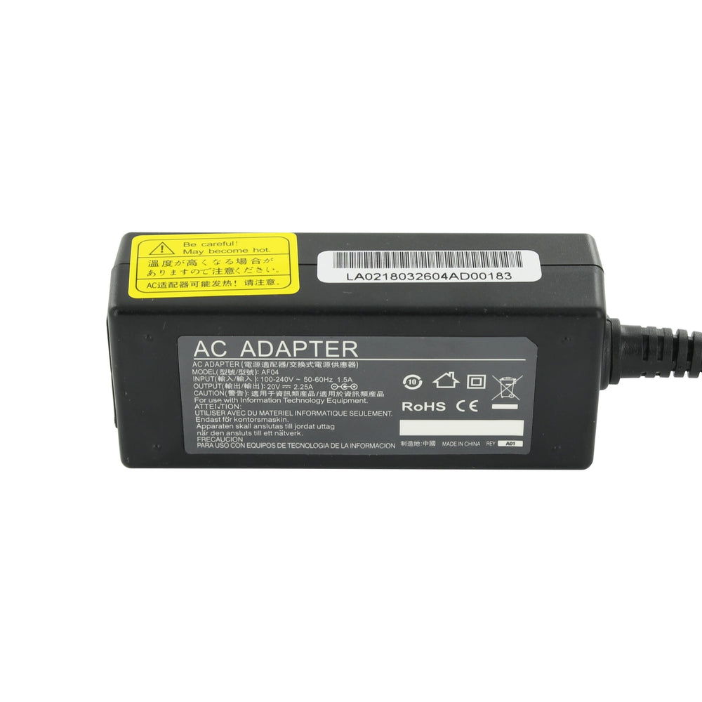 Adattatore AC del laptop Lenovo 45W
