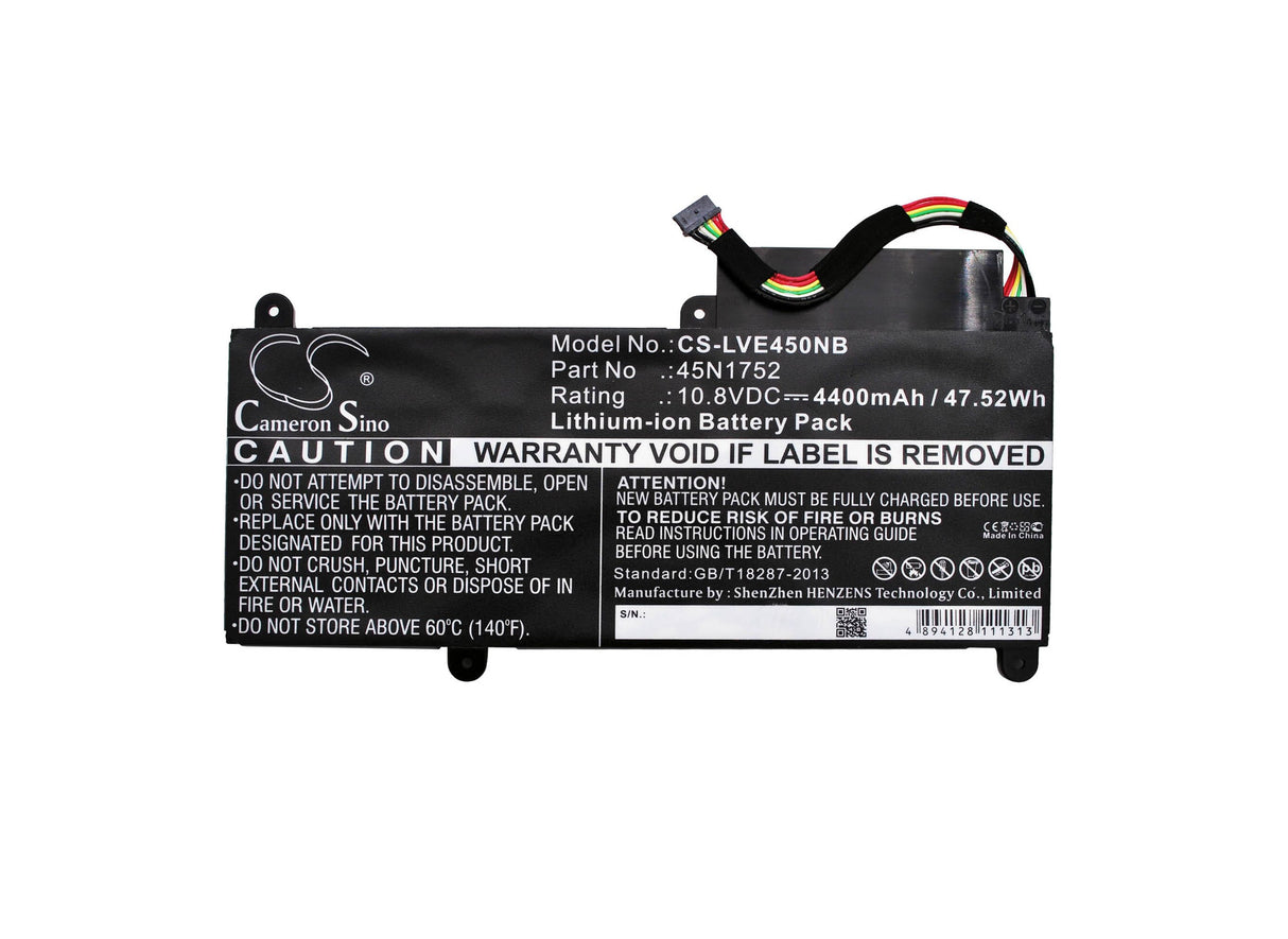 Replacement laptop battery 3600mah