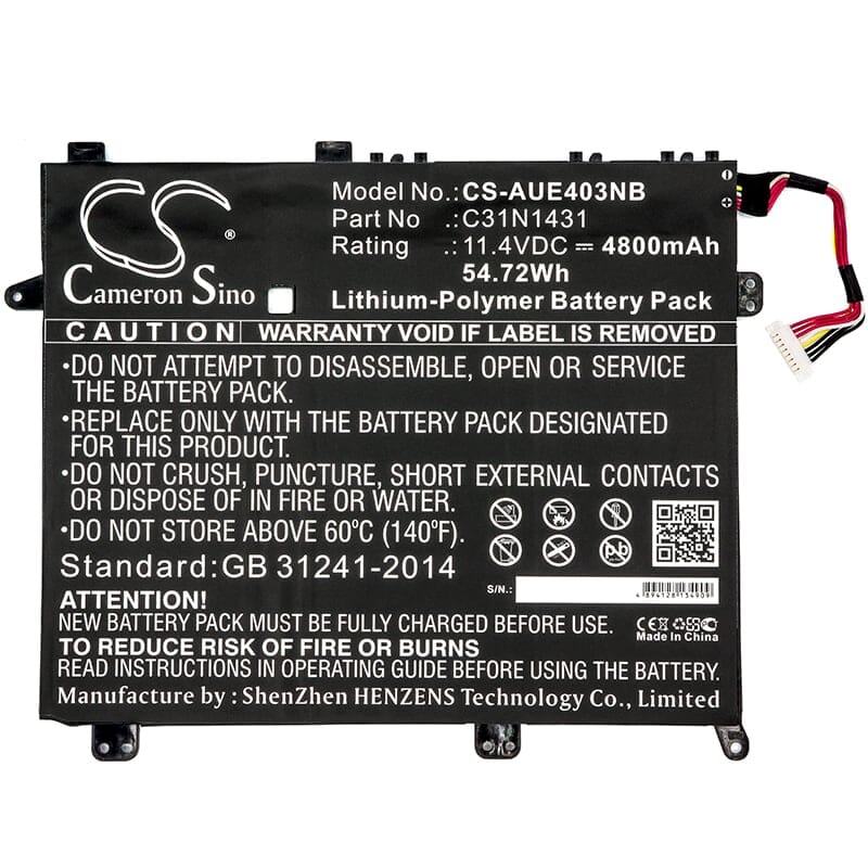 Replacement Laptop Battery 4800mAh