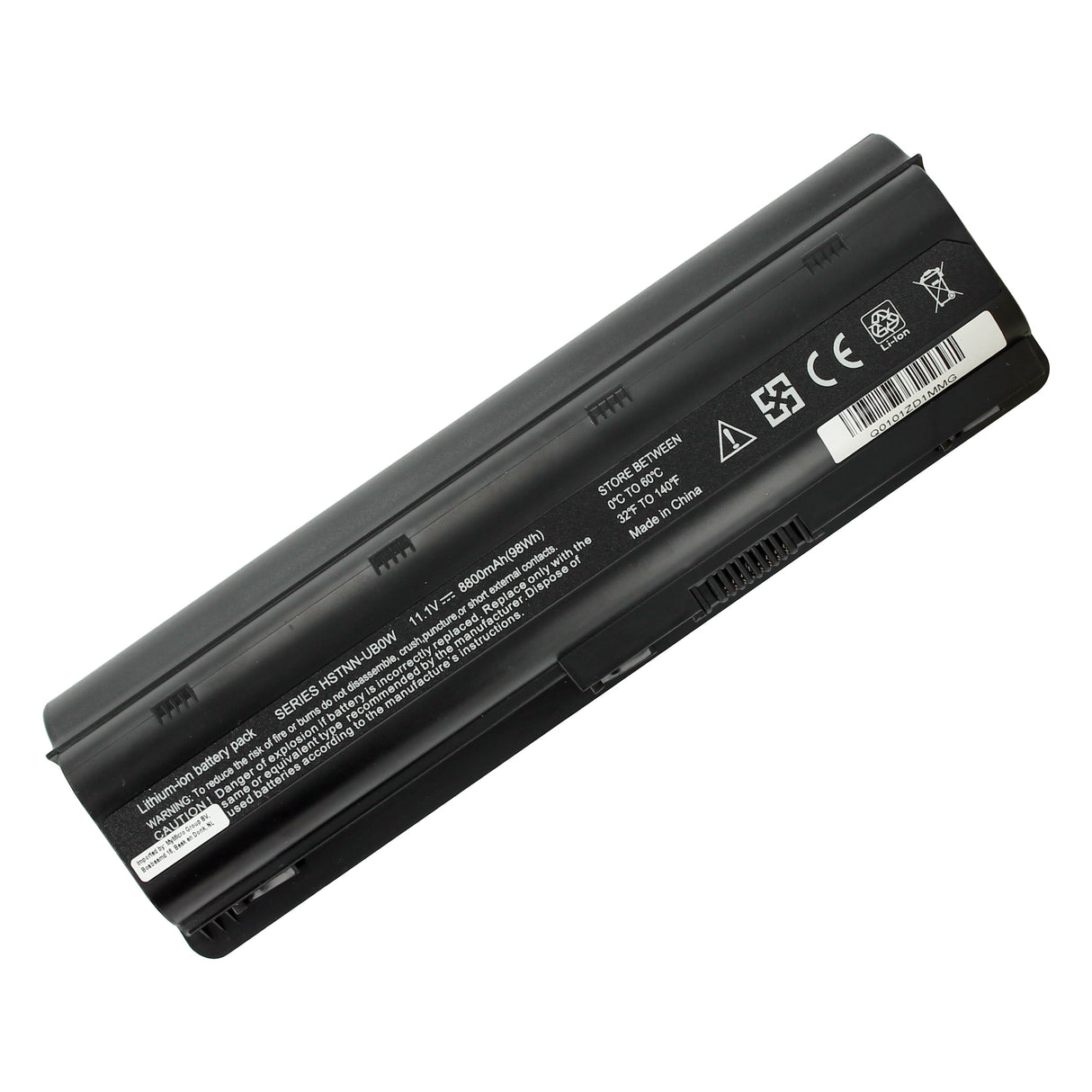 Compaq laptop battery extended 8800mah 12-cell