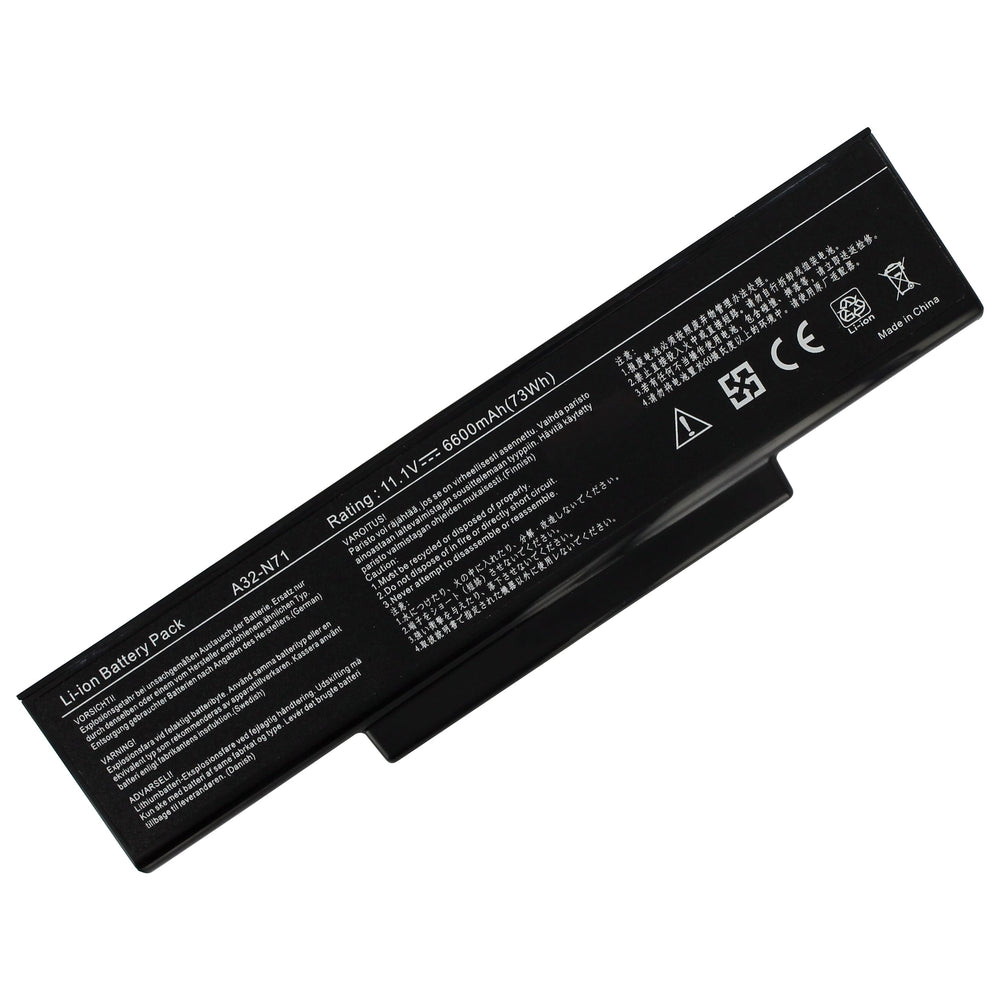 Asus laptop battery extended 6600mah