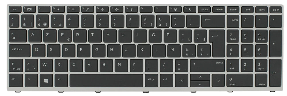 HP bærbar tastatur azerty være
