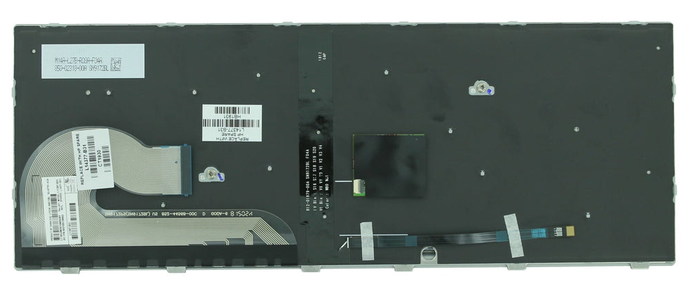 Klávesnica notebooku Hp qwerty us + trackpoint, podsvietená