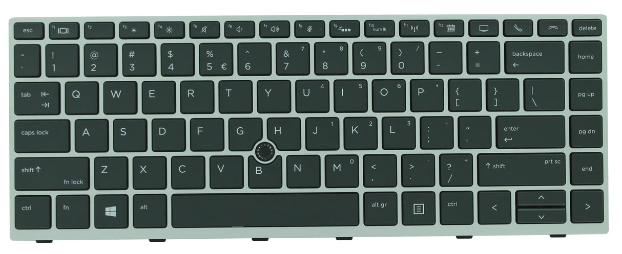 Klávesnica notebooku Hp qwerty us + trackpoint, podsvietená