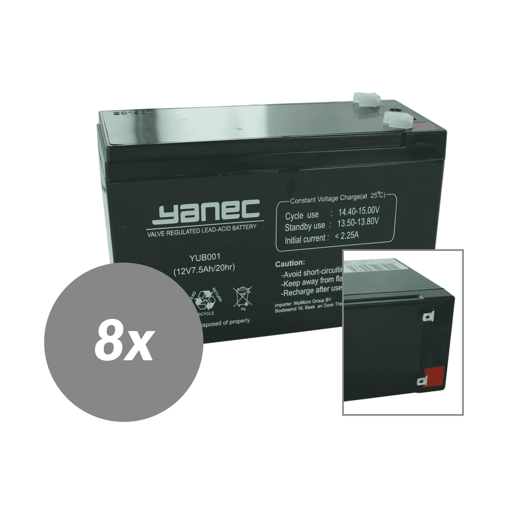 Yanec UPS Batterieersatz RBC26 (exkl. Kabel)