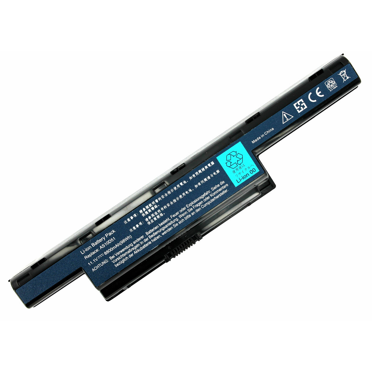 Blu-basic laptop battery extended 8800mah