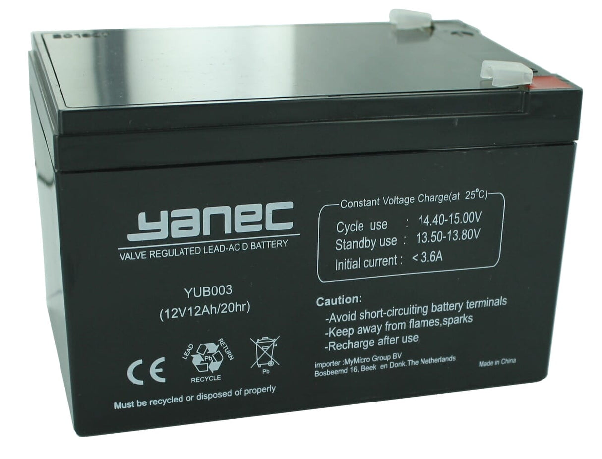 Yanec UPS battery replacement kit RBC4 (excl. cables)