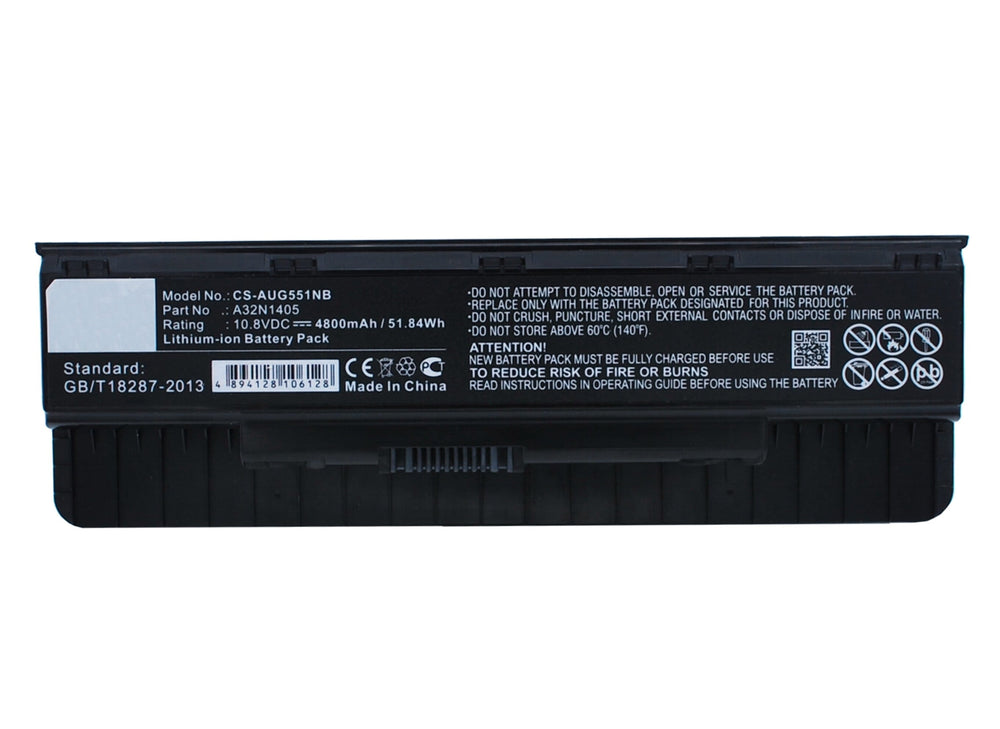 Replacement parts laptop battery 10.8v 52wh 4800mah