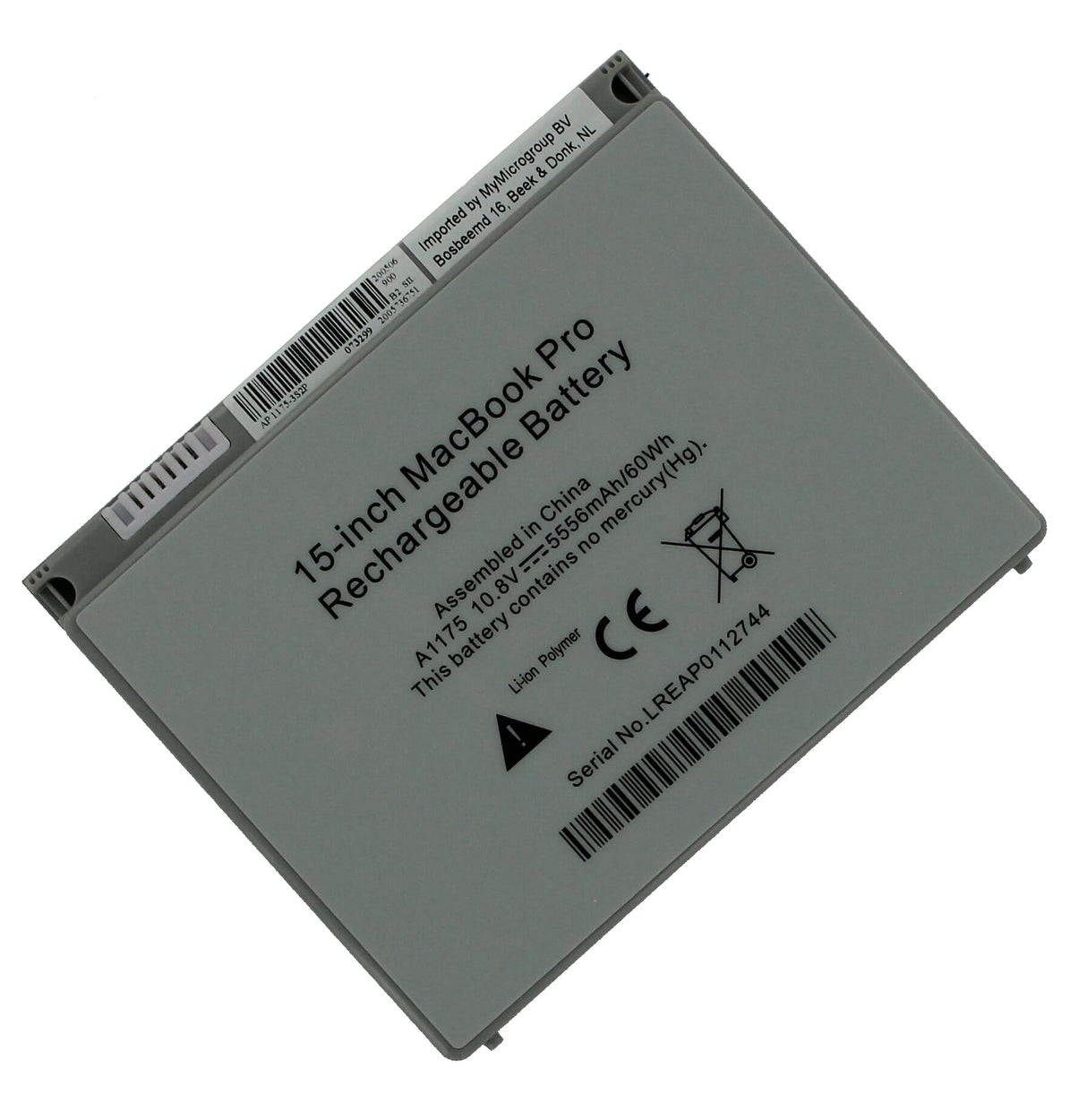 Replacement parts macbook battery 5500mah