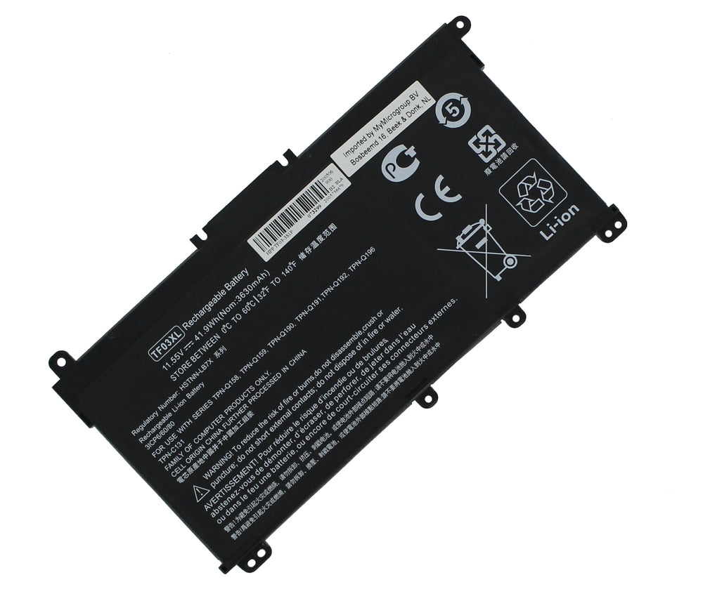 Replacement parts laptop battery 3400 mah