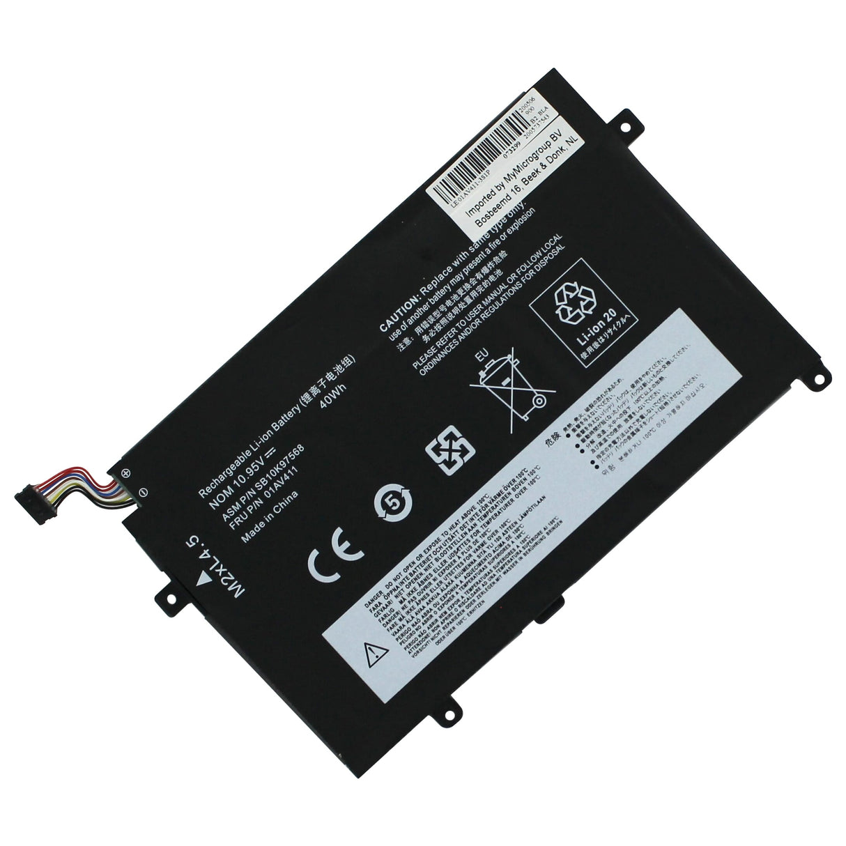 Replacement parts laptop battery 3500mah