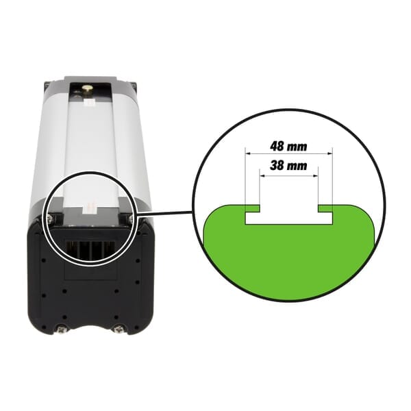 Phylion XH259-10J Batterie de vélo 25,9V 14Ah Silverfish