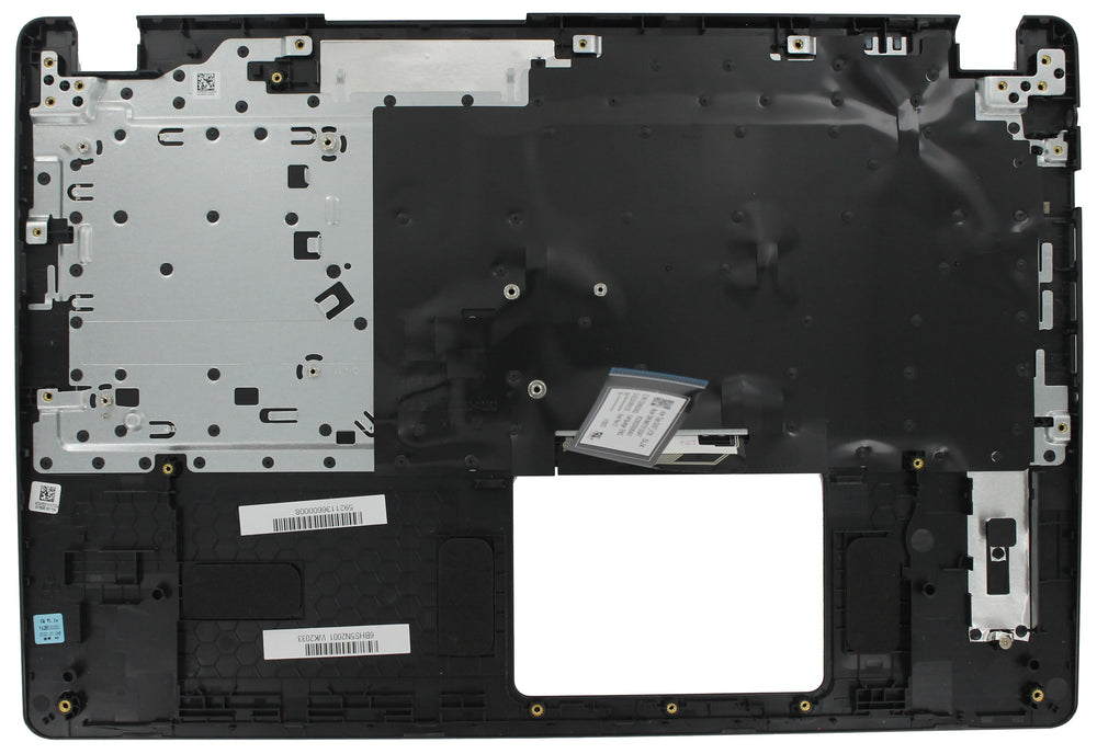 Acer bærbar tastatur QWERTY US + TOP Cover - Sort
