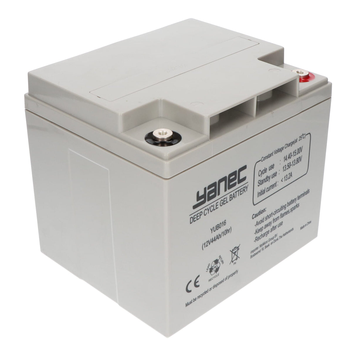 Yanec Gel Battery 12V 44Ah