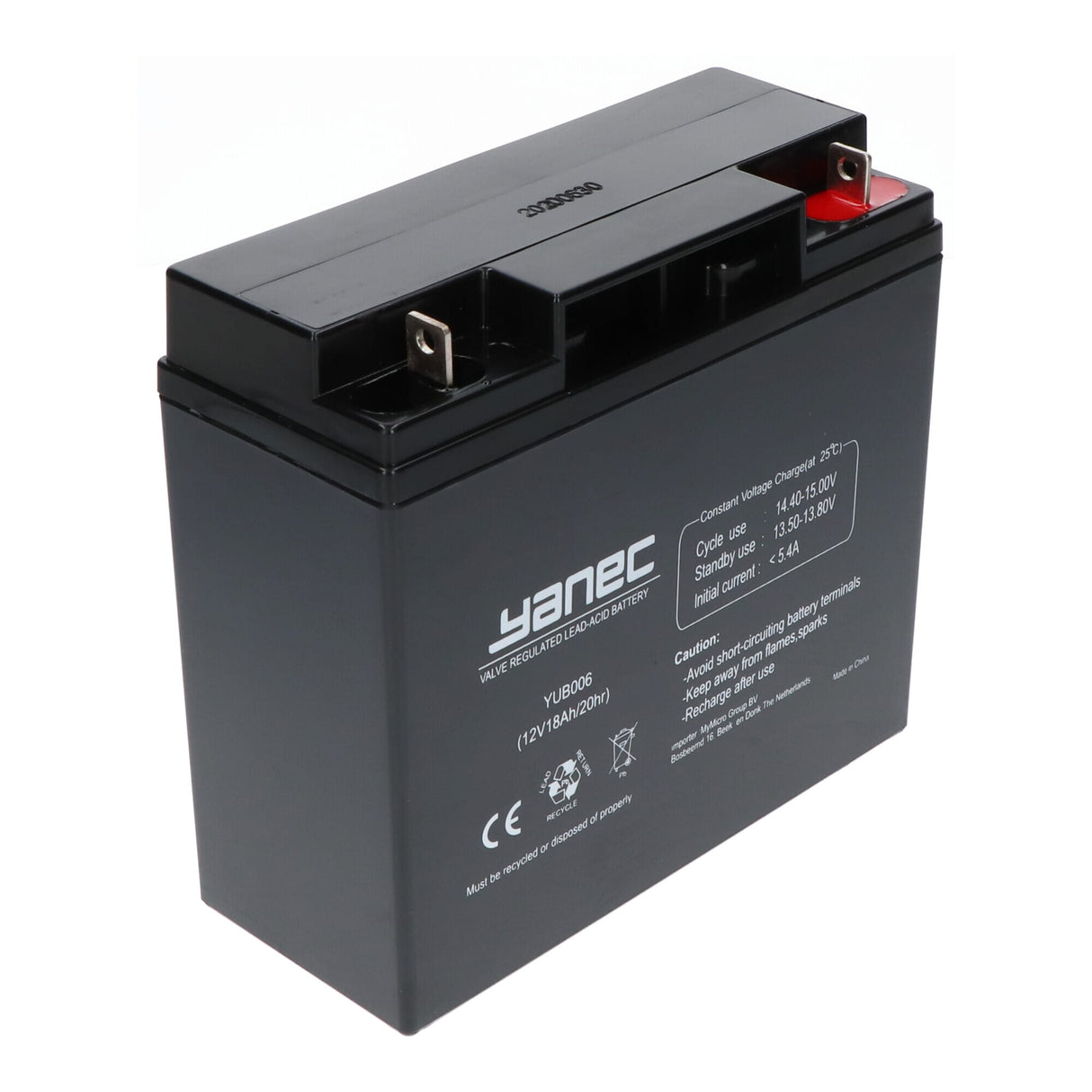 Yanec Blei Akku 12V 18AH