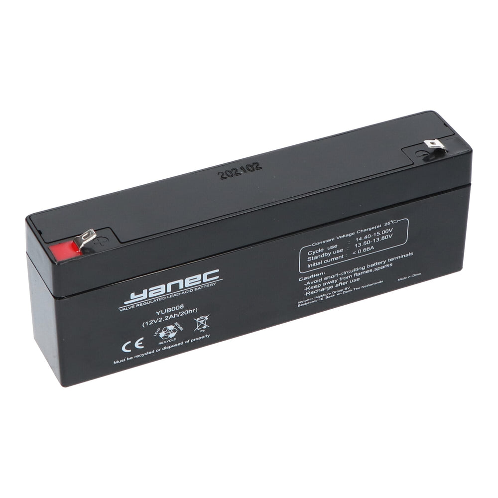 Bateria de chumbo Yanec 12V 2.2AH