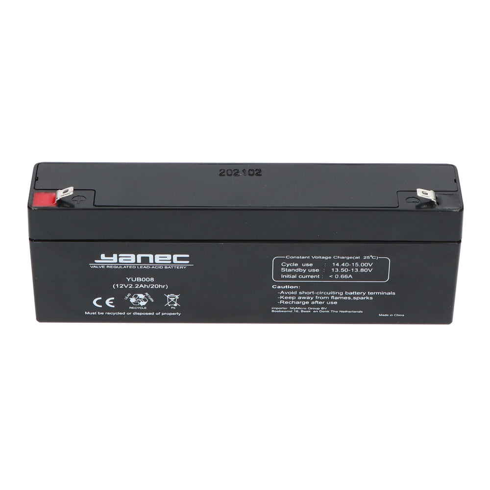 Bateria de chumbo Yanec 12V 2.2AH