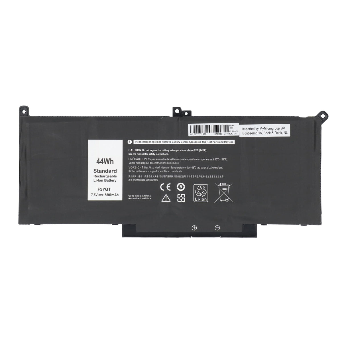 Replacement parts laptop battery 7200mah