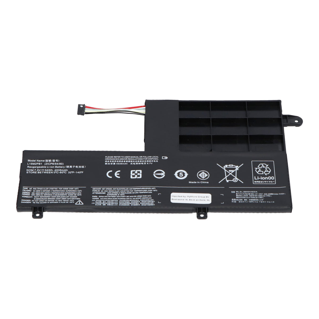 Batteria per laptop sostitutiva 4600 mAh