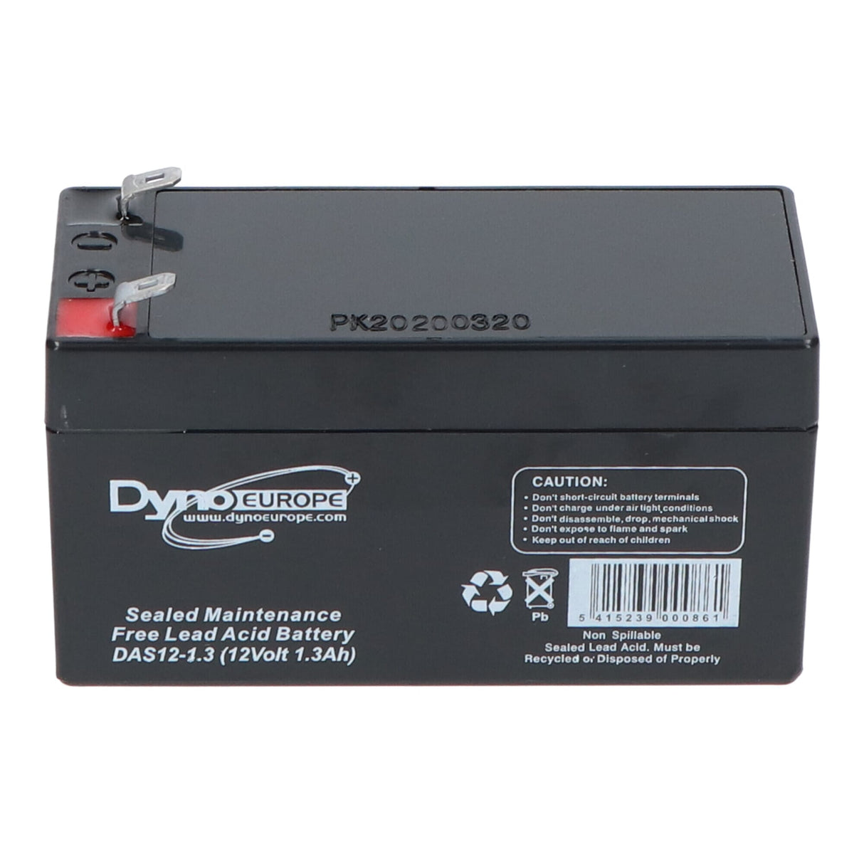 DYNO Europe Battería de plomo DYNO 12V 1.3AH