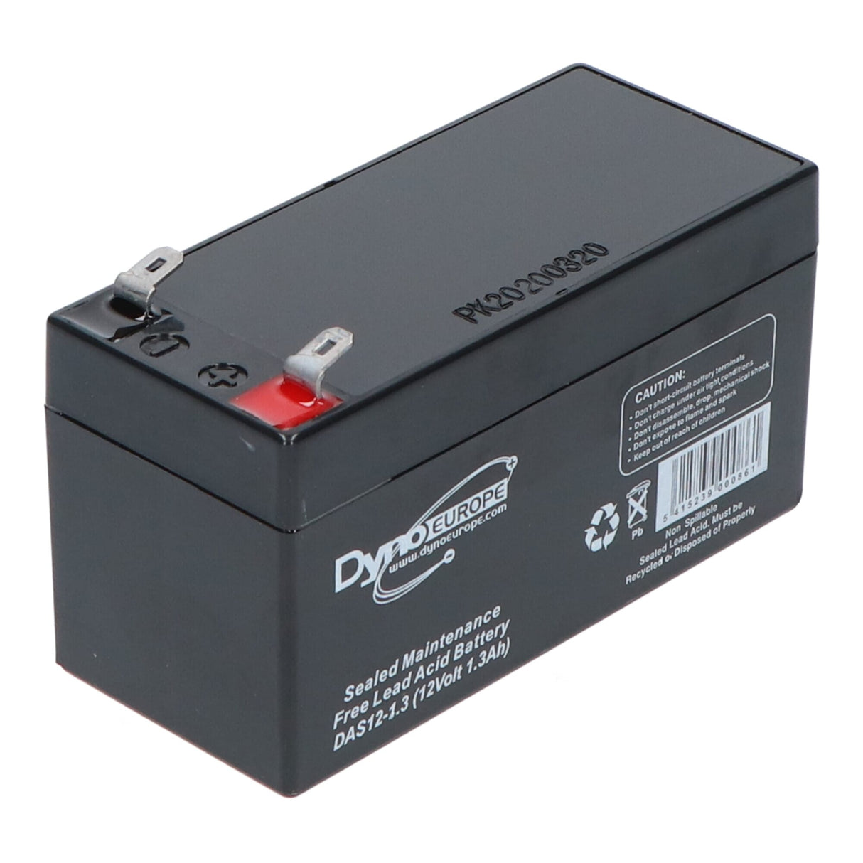 DYNO Europe Battería de plomo DYNO 12V 1.3AH