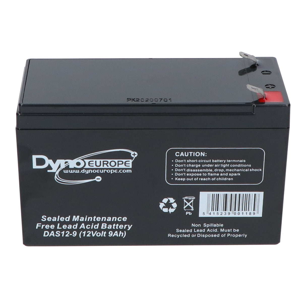 Dyno europe dyno bat batterie 12V 9AH
