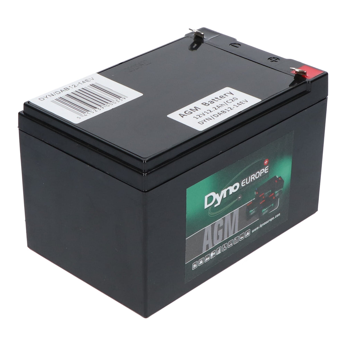 Batteria Dyno Europe dyno agm 12v 16,4ah (uso ciclico)