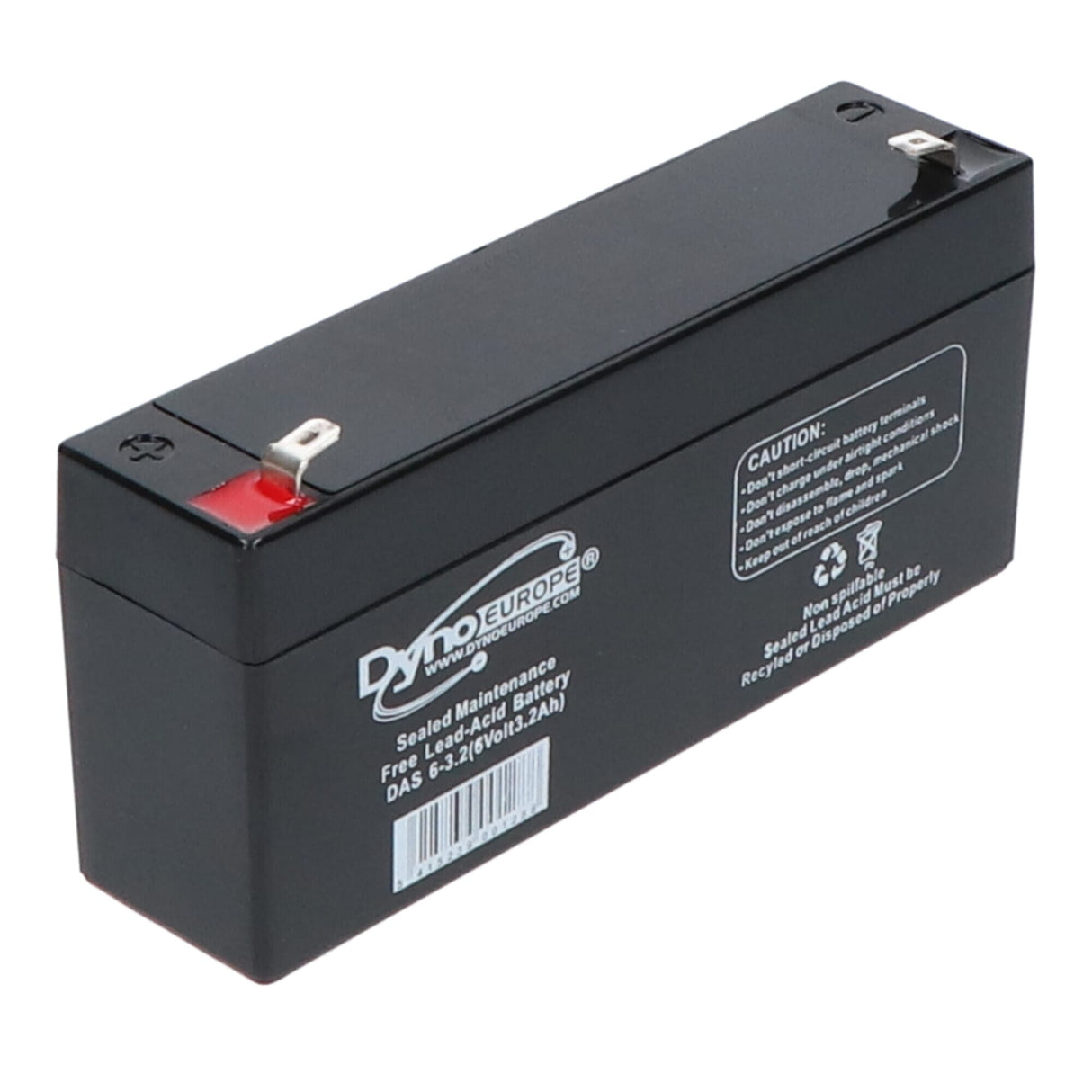 Dyno europe dyno batterie de plomb 6V 3.2AH