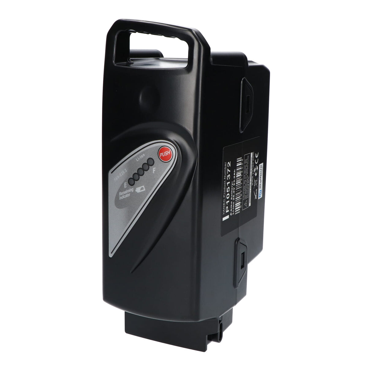 Replacement bicycle battery 26v 23.2ah black