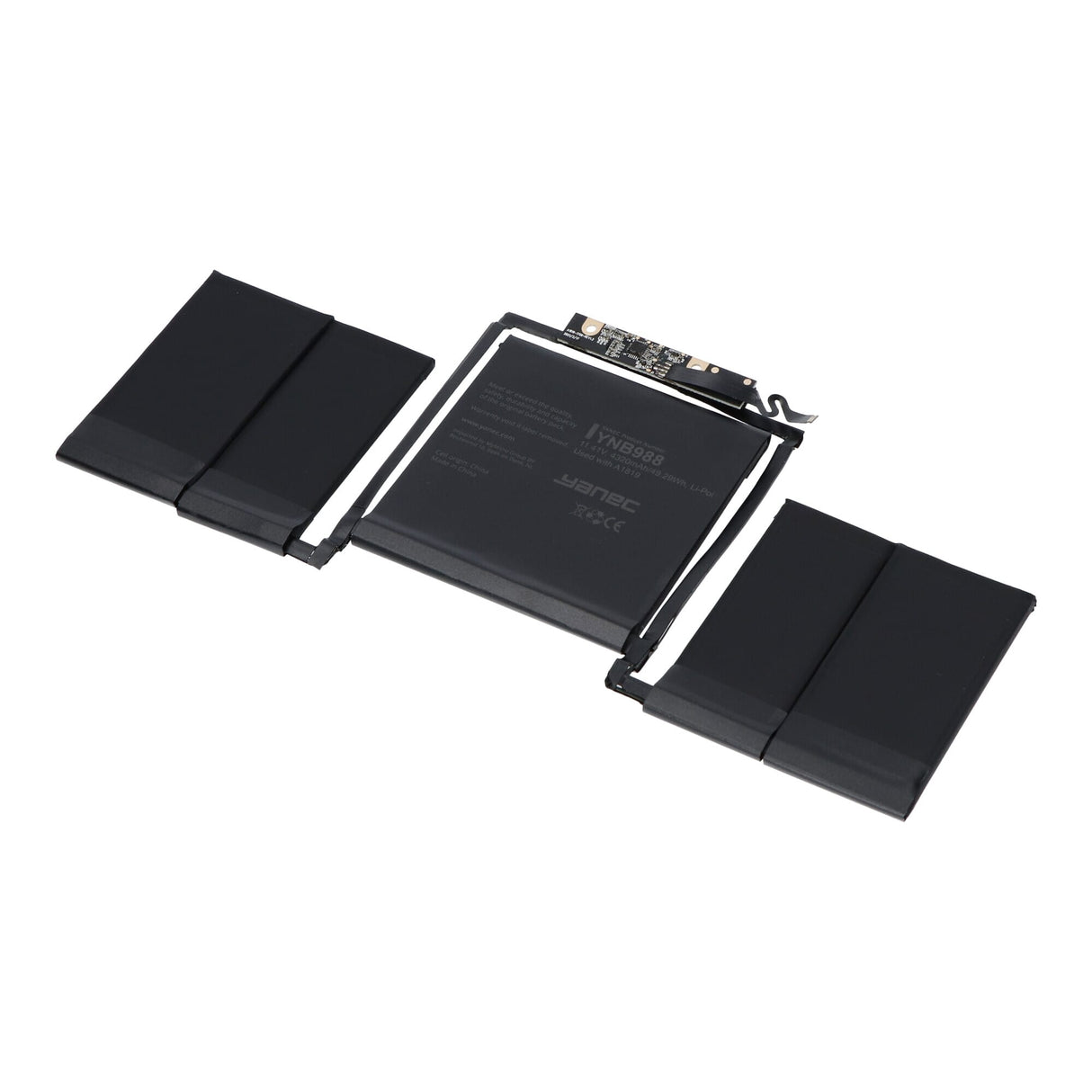 Yanec macbook battery 4300mah