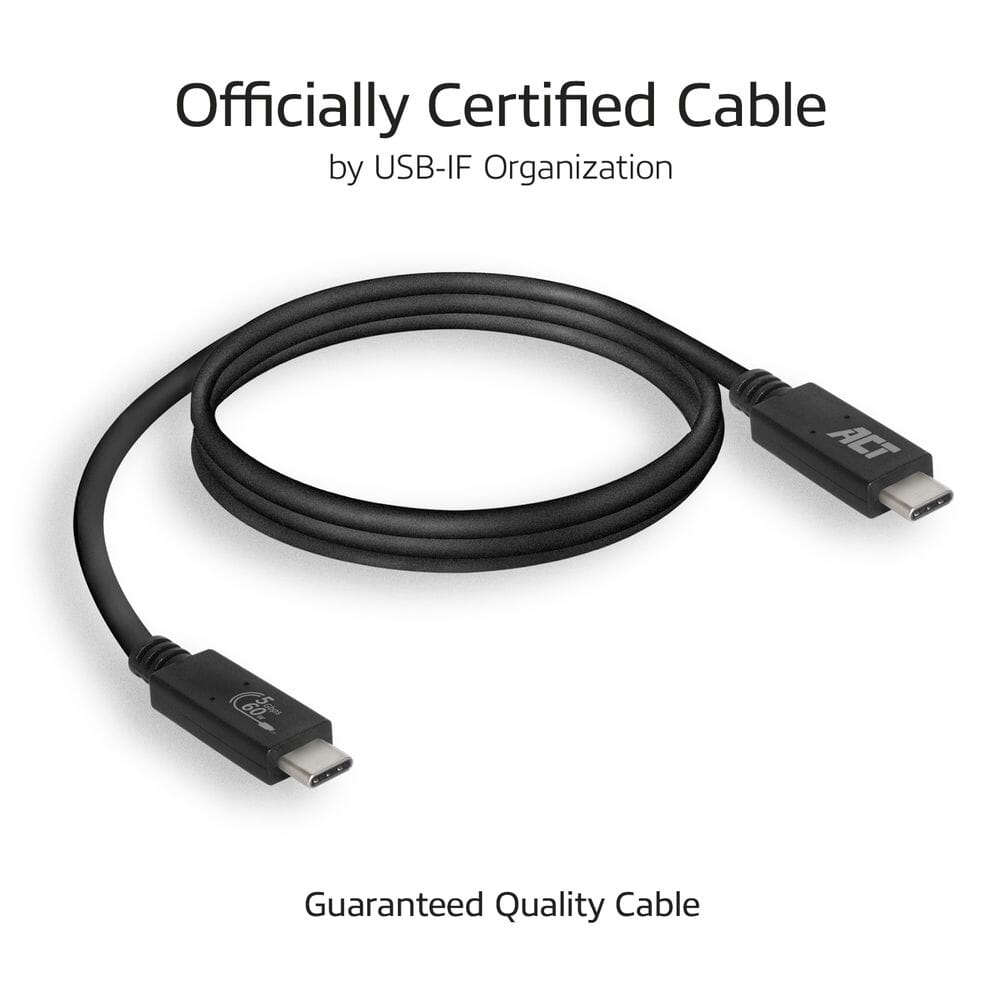 Act USB 3.2 Gen 1 Connection Cable C Male - C Male 2 m