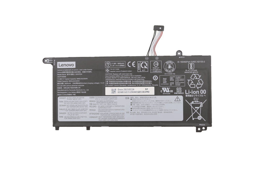 Lenovo laptop battery 3890mah