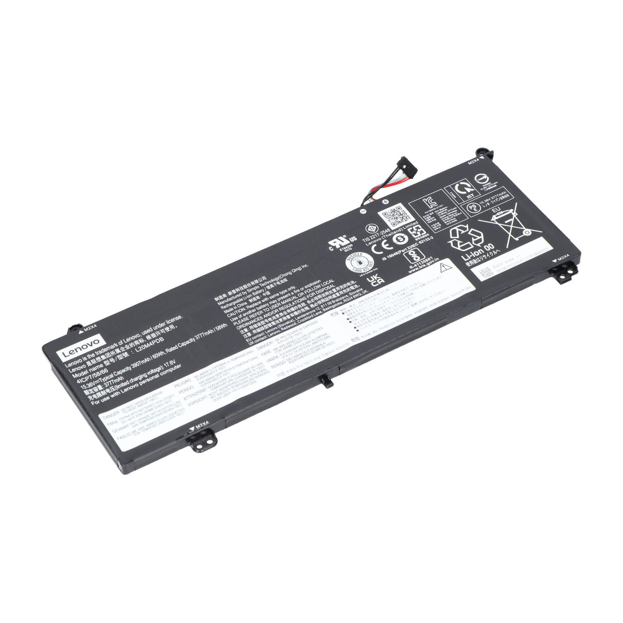 Lenovo laptop battery 3770 mah