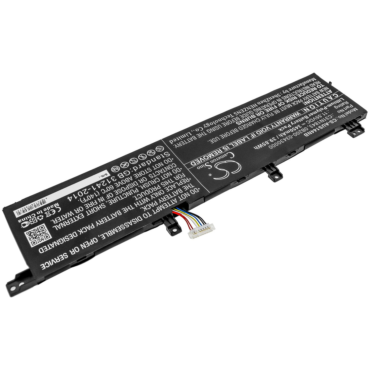 Replacement parts laptop battery 3450mah