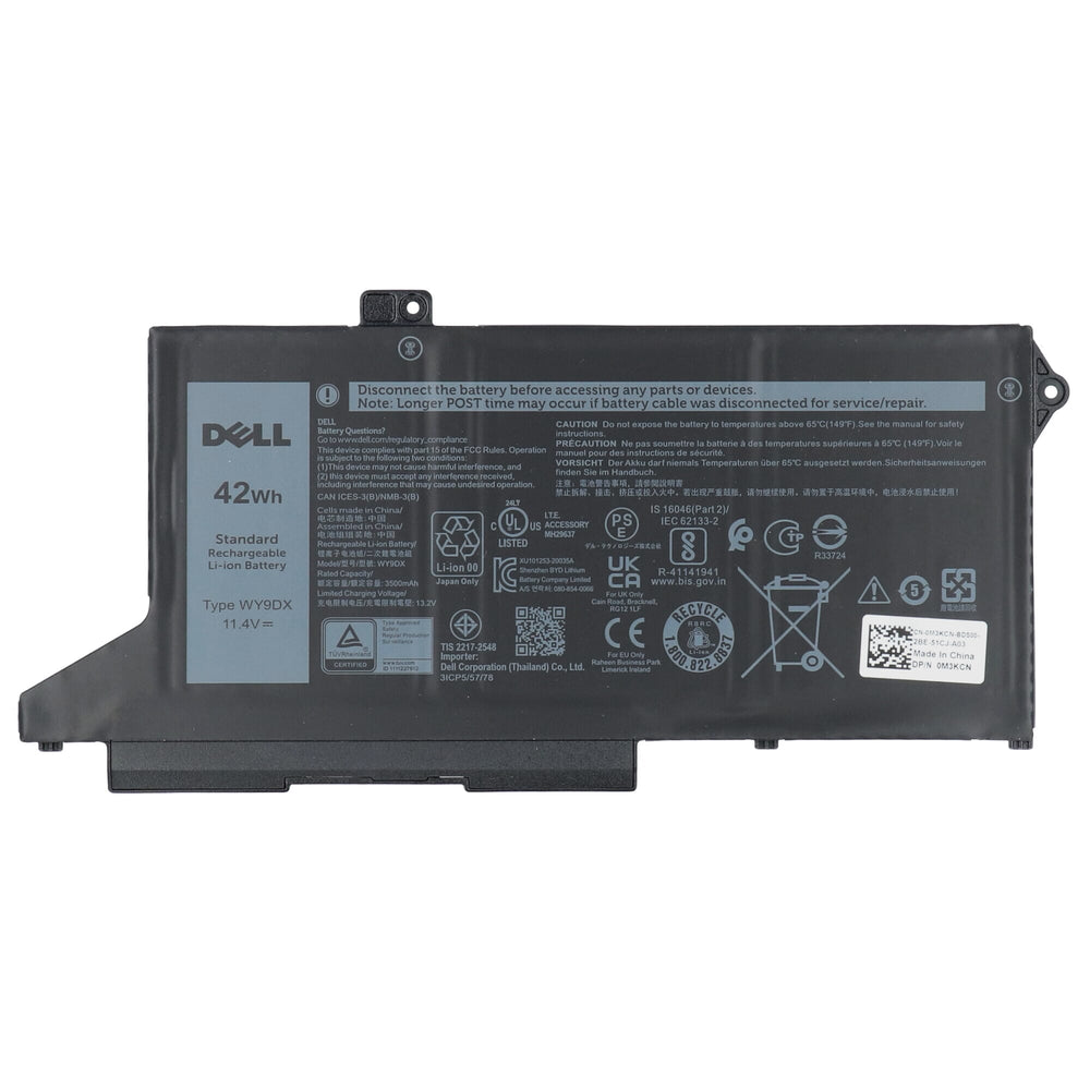 Dell laptop battery 3684mah