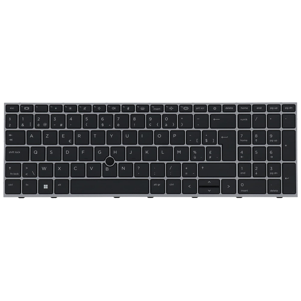 HP bærbar tastatur azerty være + bakgrunnsbelyst