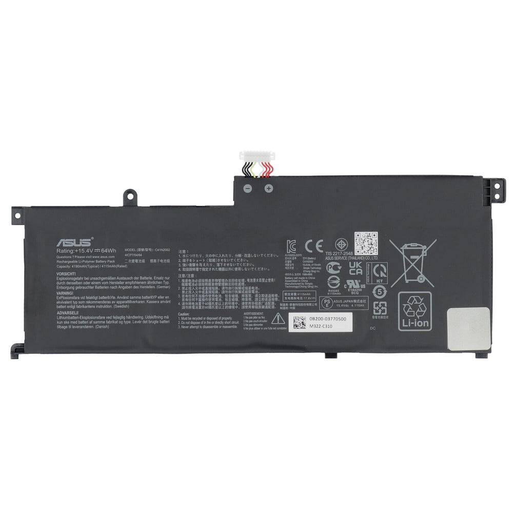 Asus laptop battery 4156mah
