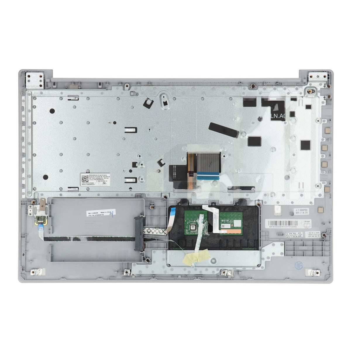 Lenovo laptop keyboard qwerty us + top cover, backlit