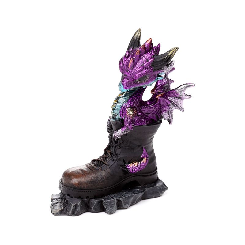 Srčkan zmajček Elements v starem škornju