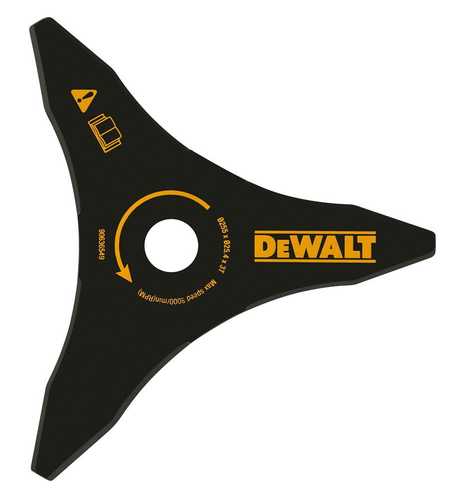 Dewalt accessoires 54v xr flexvolt bosmaaier accessoire - blad 3 messen 25cm - dt20653-qz