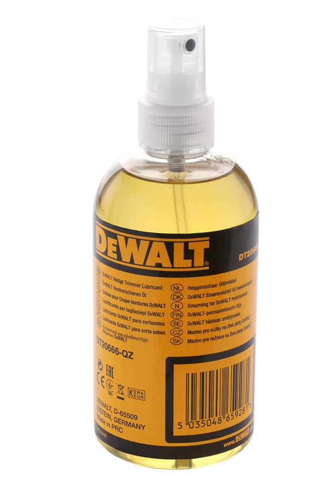 Dewalt heggenschaar smeermiddel onderhoudspray 300ml - dt20666-qz