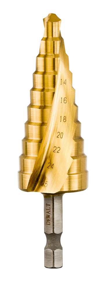 Imp dewalt accessoires act metaal trappenboor 14-25mm - dt5030-qz