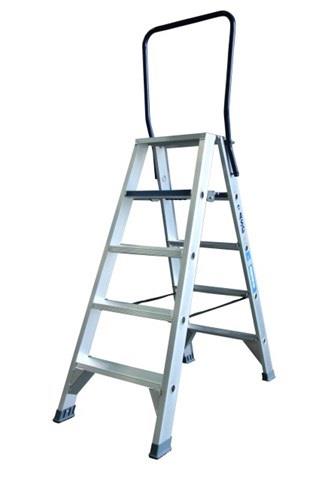 Asc dubbele trap dt-5 met beugel
