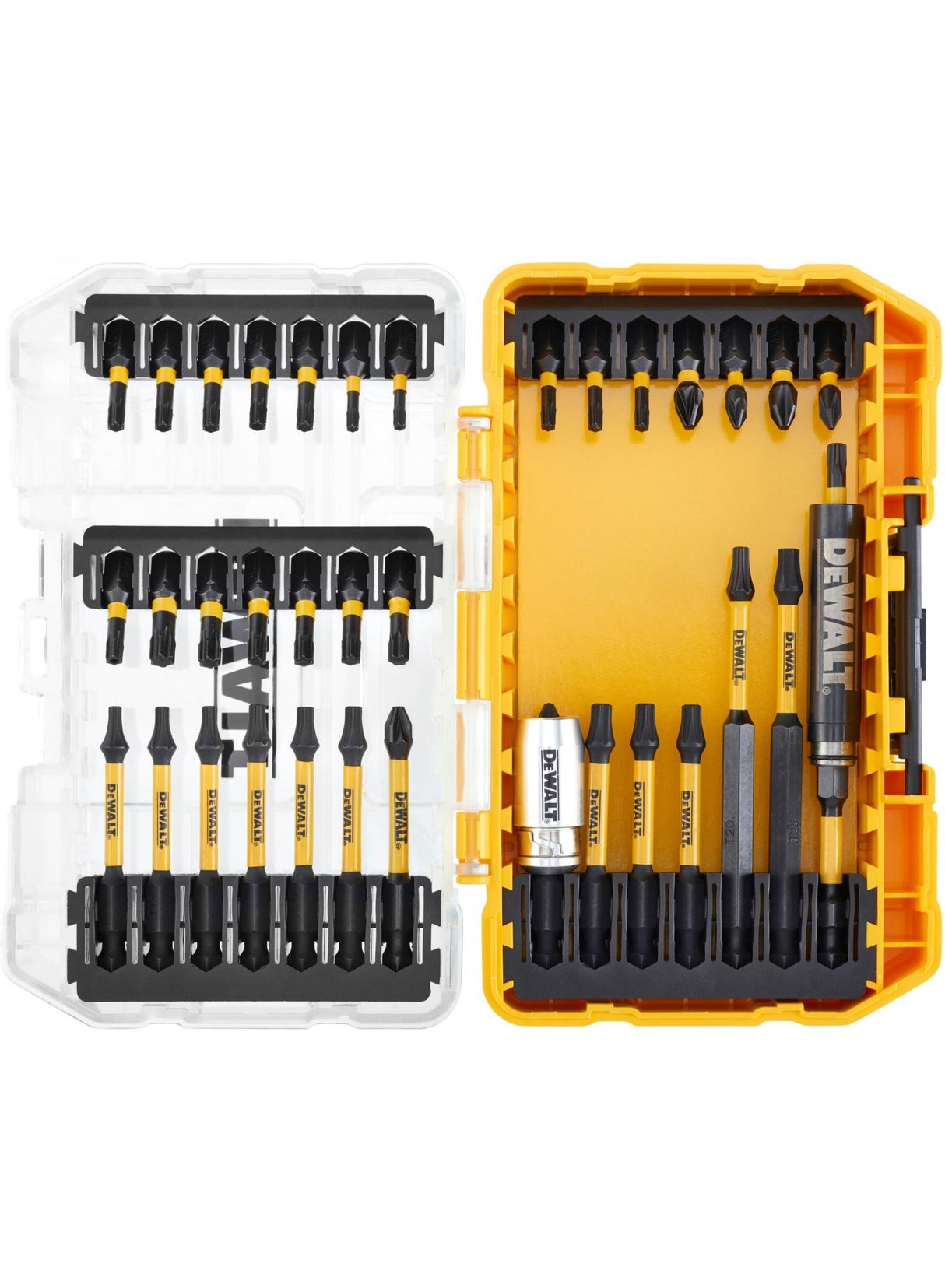 Dewalt accessoires 37-delige flextorq torx schroefbitset | in tough case - dt70732t-qz