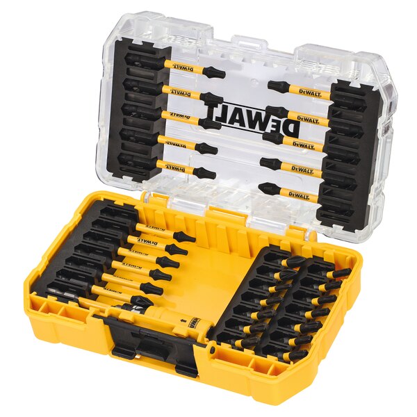 Dewalt accessoires 31-delige flextorq schroefbitset | in tough case - dt70738t-qz