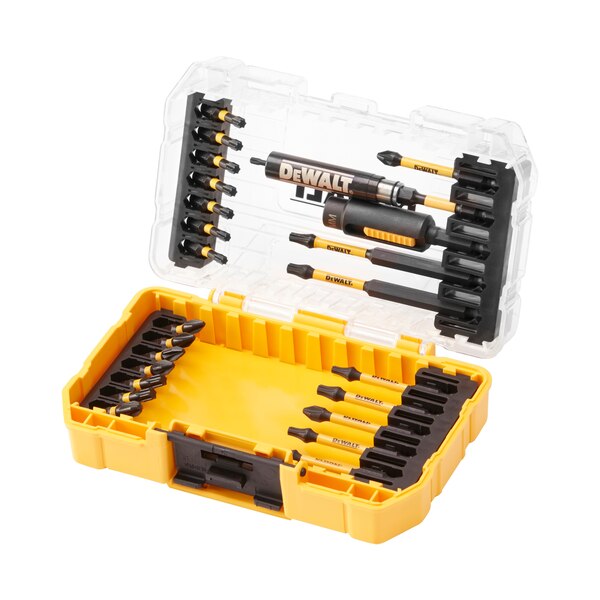 Dewalt accessoires 25-delige flextorq schroefbitset | in tough case - dt70744t-qz