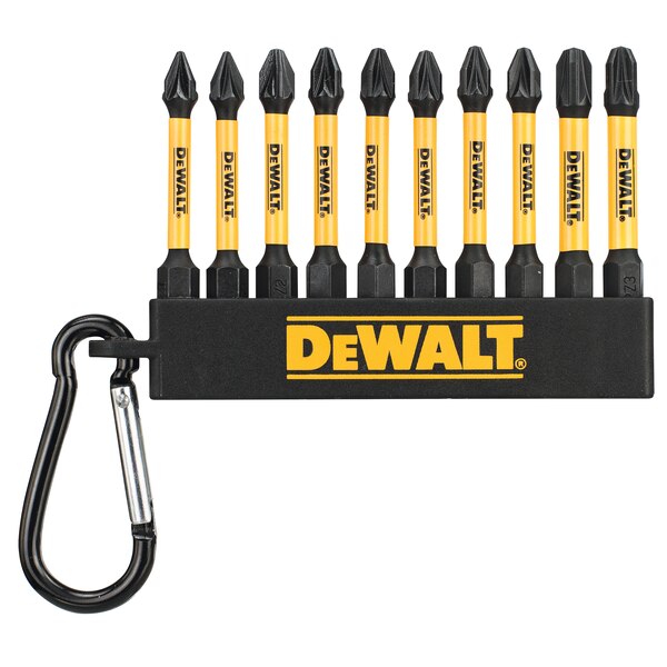 Dewalt accessoires 10-delige pz bitset | 50 mm - dt7276-qz