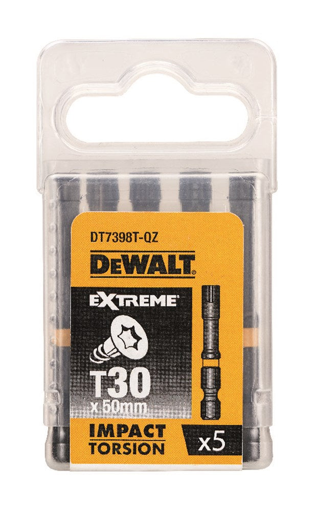Imp dewalt accessoires act torsion 50mm torx t30 - dt7398t-qz