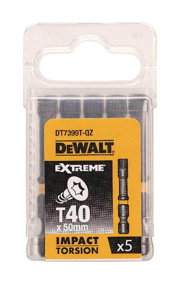 Imp dewalt accessoires act torsion 50mm torx t40 - dt7399t-qz